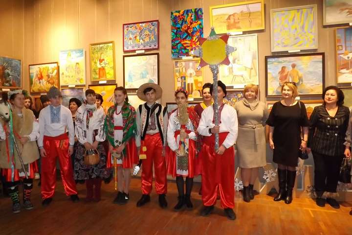 Творча виставка юних художників відкрилася в Одесі