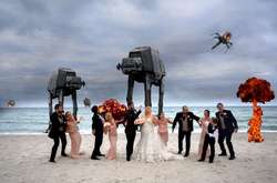 Молодожены устроили невероятную свадьбу в стиле Disney