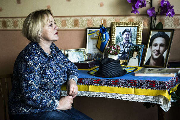 Мати вбитого бійця Нацгвардії очолила комітет підтримки родин загиблих воїнів