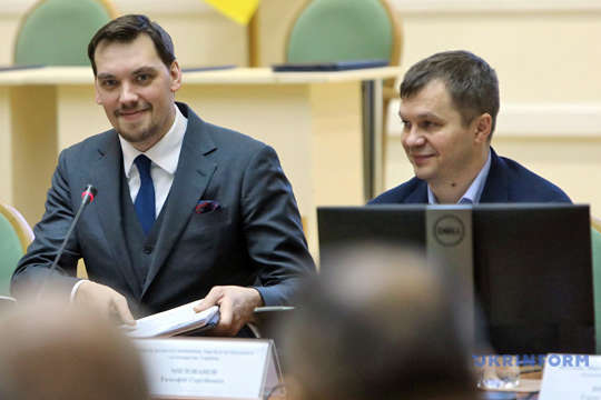 Милованов стал на защиту Гончарука, назвав его лучшим премьером за всю историю Украины