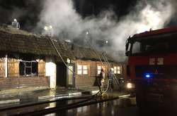 Внаслідок пожежі знищено покриття та перекриття кафе на площі 120 кв. м