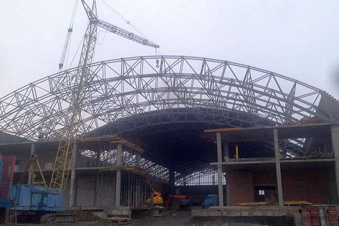 У Рівному будують новий Палац спорту (фото)