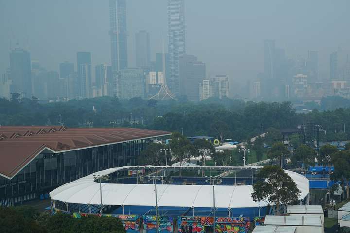 На Australian Open очікують погіршення стану повітря