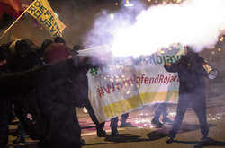 У Швейцарії противники Давоського форуму побилися з поліцією (фото)