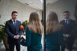  Президент Володимир Зеленський спілкувався із ЗМІ в Ізраїлі 