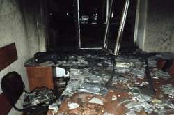 У Херсоні спалили офіс пропагандиста Шарія