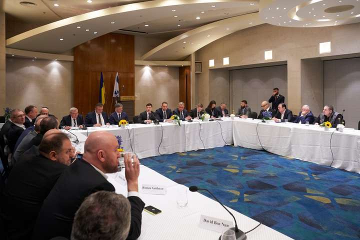 Україна хоче бачити великі інвестиції, – президент на зустрічі з представниками ділових кіл Ізраїлю