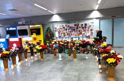 Вшанування загиблого екіпажу лайнера «Тегеран-Київ» авіакомпанії «Міжнародні авіалінії України» 8 січня 2020 року.