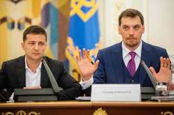 Володимир Зеленський та Олексій Гончарук