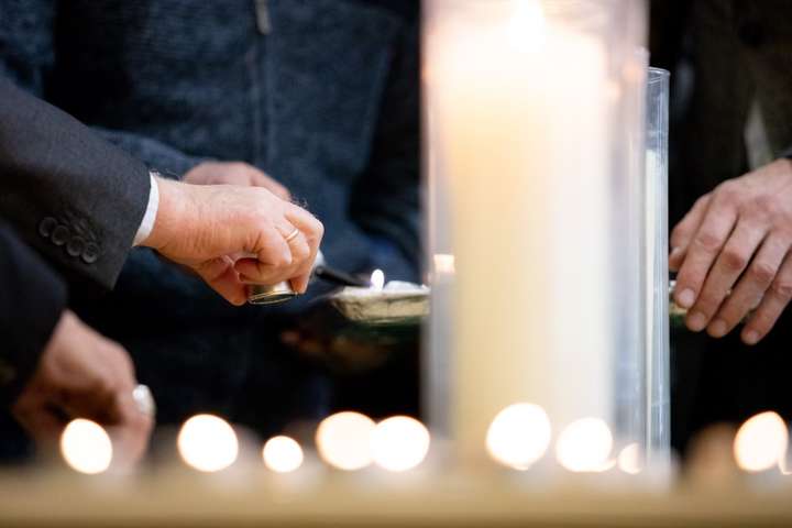 У Києві запалили свічки в пам’ять про 6 млн жертв Голокосту (фото)