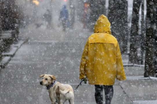 На Україну насувається циклон з мокрим снігом, дощами та сильним вітром 