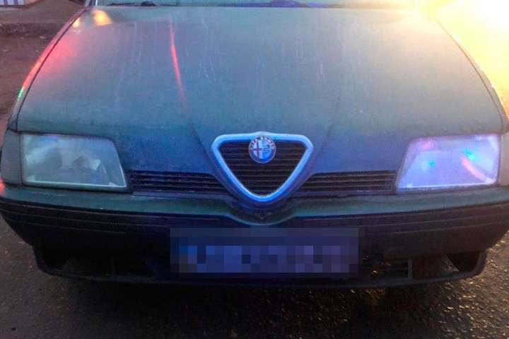 У Борисполі патрульні затримали п’яну водійку Alfa Romeo (фото)