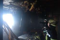 Над ліквідацією пожежі працювали сім вогнеборців