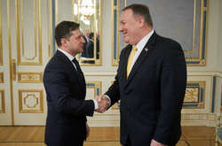  Зустріч президента України Володимира Зеленського та Державного секретаря США Майкла Помпео 
