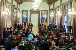 Держсекретар США Майк Помпео 31 січня провів у Києві пресконференцію
