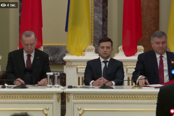 Президенти України та Туреччини проводять зустріч з журналістами (трансляція)