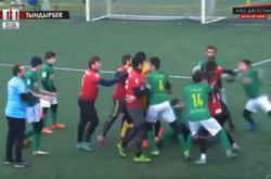 Кавказ – сила: у Дагестані аматорські команди влаштували масову бійку під час матчу (відео)