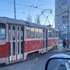 Трамвай зійшов з рейок на вулиці Кирилівській