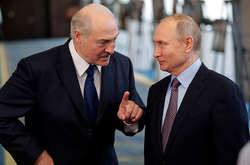 Президенти Білорусі Олександр Лукашенко та Росії Володимир Путін