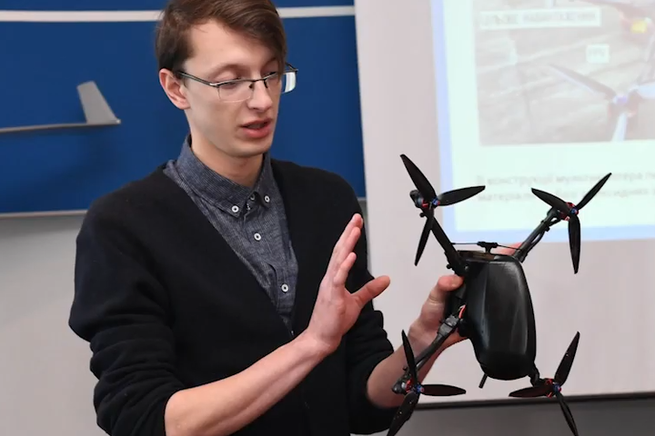 23-річний розробник створив перший український військовий квадрокоптер для розвідки (відео)