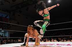 Осторожно, слишком горячие красотки. Как выглядит японский женский реслинг