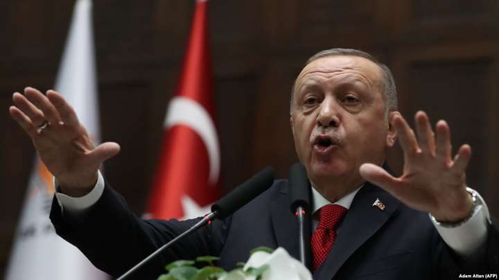 Ердоган звинуватив Росію в «різанині» в Сирії