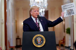 Президент США Дональд Трамп під час виступу в Білому домі