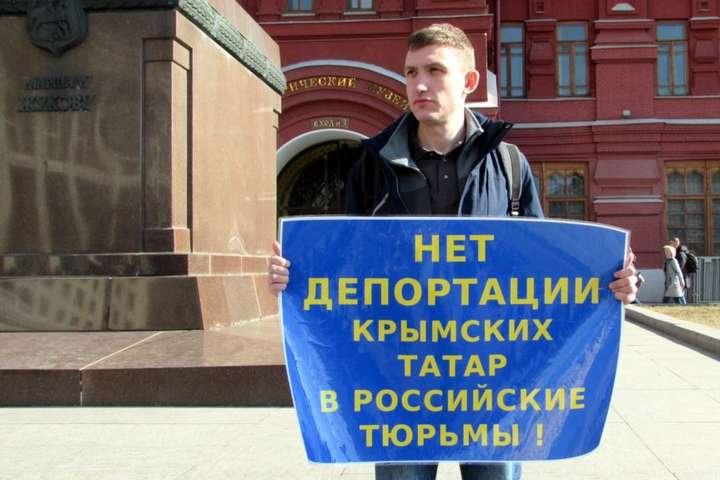Сенцов підтримав російського активіста, який виступав проти анексії Криму