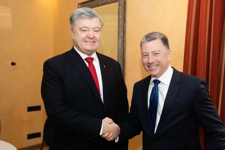 П’ятий президент України Петро Порошенко зустрівся з Куртом Волкером