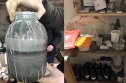  Чоловіки у гаражі облаштували лабораторію, де виготовляли, а потім реалізовували амфетамін 