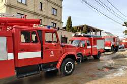 На місці було задіяно 5 одиниць спецтехніки ДСНС