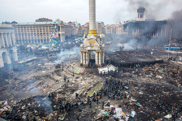 Майдан в 2014 году победил, потому что герои Украины открыли ответный огонь
