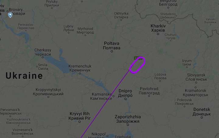 Евакуація з Уханя: літак досі кружляє між Харковом, Полтавою і Дніпром 