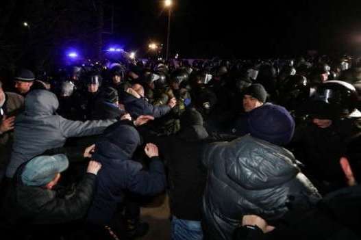 Полиция отпустила 23 задержанных в Новых Санжарах