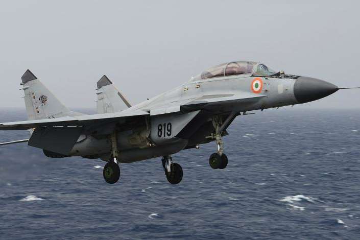 В Індії розбився російський літак МіГ-29К