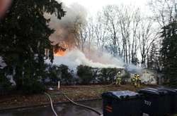 Пожежею була охоплена площа 150 кв. м