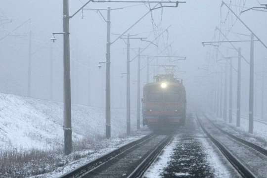 П'ять потягів затримуються через падіння дерев на колії у Львівській області 