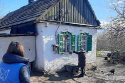 В Оріховому у двох будинках вибуховою хвилею вибило вікна