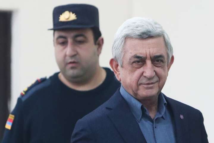 Експрезидент Вірменії Сарґсян постав перед судом