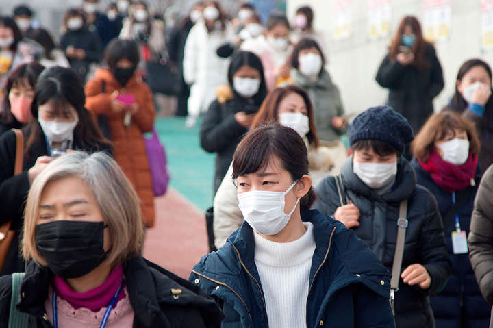 Южная Корея обогнала Китай по числу заражений коронавирусом за сутки