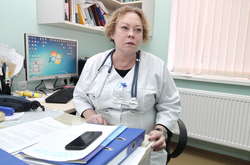 Завідувачка інфекційного відділення Олександрівської лікарні міста Києва Тетяна Гайнутдінова