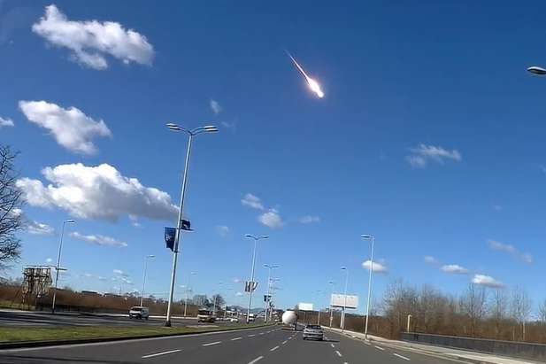У небі над Хорватією вибухнув метеорит (відео)