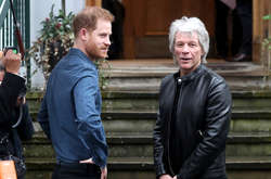 Принц Гарри и Bon Jovi запишут совместную песню (видео)