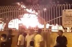 В Ірані спробували спалити лікарню з зараженими коронавірусом (відео)