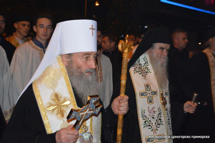 Глава Московської церкви в Україні Онуфрій дав у Сербії скандальне інтерв’ю