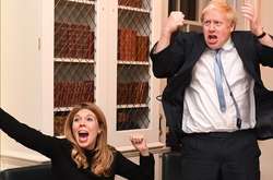 Кэри Симондс и Борис Джонсон