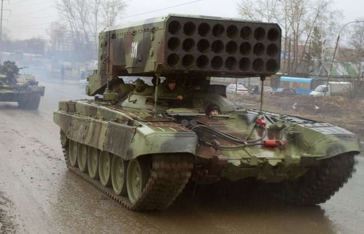 «Гради», танки та гаубиці. ОБСЄ зафіксувала на окупованому Донбасі техніку бойовиків 
