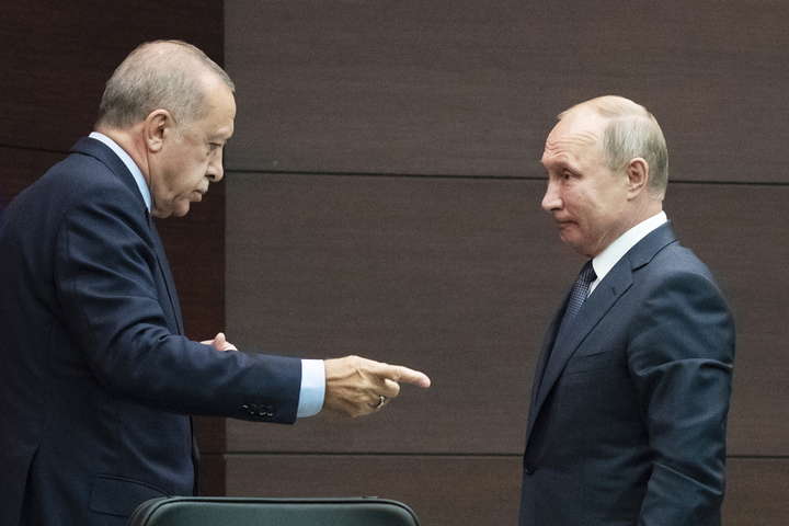 Ердоган вилетів у Москву на зустріч з Путіним