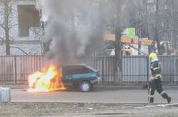 Рятувальники ліквідували загорання автомобіля «Таврія»