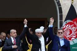  Перемога Ашрафа Гані (на фото - в центрі) була визнана світовою спільнотою 